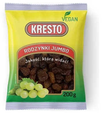 Produktbild von Kresto Rosinen, Jumbo-Packung, 200g