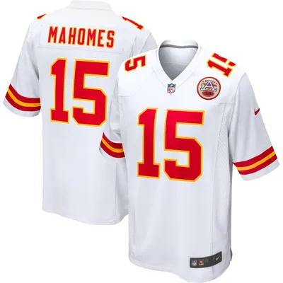Produktbild von Nike NFL Kansas City Chiefs Patrick Mahomes #15 Game Jersey Herren Weiß – American Football Trikot Offiziell Lizenziert Gr.L