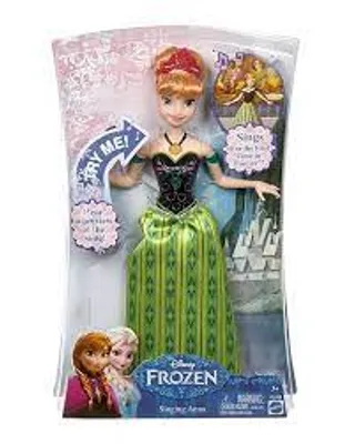 Produktbild von Mattel Disney Frozen Singing Anna Doll CJJ08