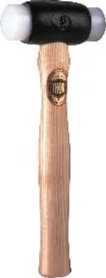 Immagine prodotto di Martello THOR con inserti in super plastica, rotondo (Ø) 70 mm, 3.000 g, con manico in legno
