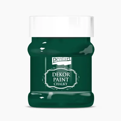 Produktbild von PENTART Dekorfarbe Chalky, 230 ml, Kieferngrün