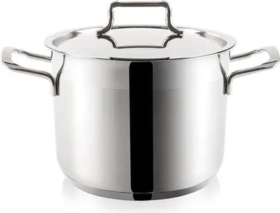 Image de Orion Marmite en acier Marmite avec couvercle 24 cm 8,1 L ANETT