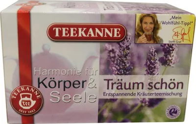 Produktbild von Teekanne Träum schön Entspannende Kräuterteemischung 20 Teebeutel 34g
