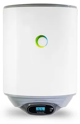 Productafbeelding van Zonneboiler - 30 Liter - 550 Watt - Roestvrij Staal - Wit - Voor Duurzaam Warm Water