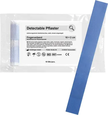Produktbild von Fingerverband detectable Nachfüllset 18x2cm VE=10 Stück