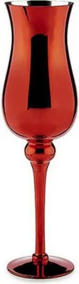 Obrázek produktu pro Bigbuy Home S3603449 Skleněný svícen, 13,5 x 4,5 x 13,5 cm