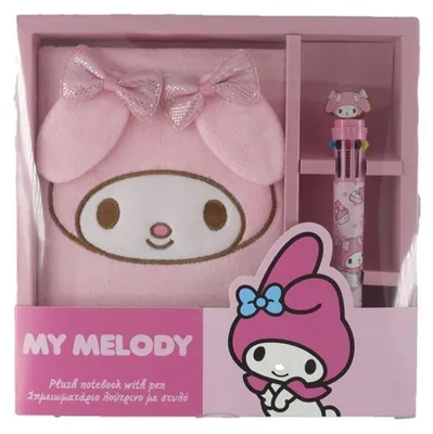 Zdjęcie produktu dla Pamiętnik My Melody Pluszowy z Długopisem