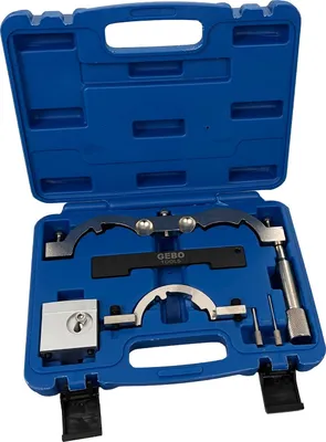 Immagine prodotto di Kit messa in fase motori, attrezzi per il bloccaggio della cinghia di distribuzione dell'albero a camme del motore, compatibile con Opel Vauxhall 1.0 1.2 1.4 Gebo Tools