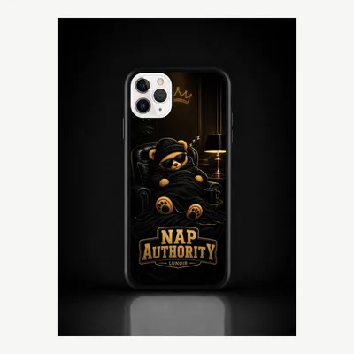 Productafbeelding van iPhone 11 Pro hoesje, telefoonhoesje, beschermhoesje, case met slaapmotief – LUNØIR ©