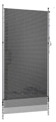 Obrázok produktu pre Markíza, materiál HDPE, jednoduchá inštalácia, sivá farba, rozmer 150 x 270 cm
