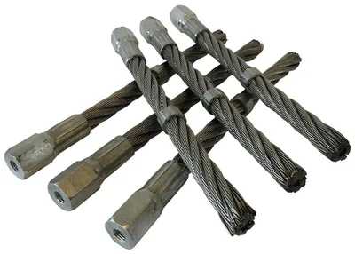 Produktbild von TEXAS 90061097 6 Stück Ersatzbürsten Metall für Unkrautbürste Pro Weed 700 710