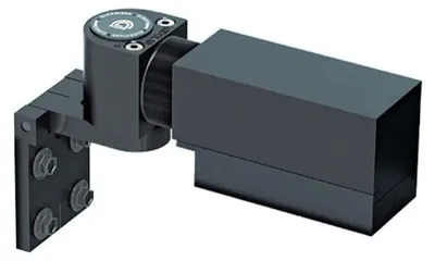 Produktbild von D&D Hydraulischer Tor- und Türschließer, schwarz