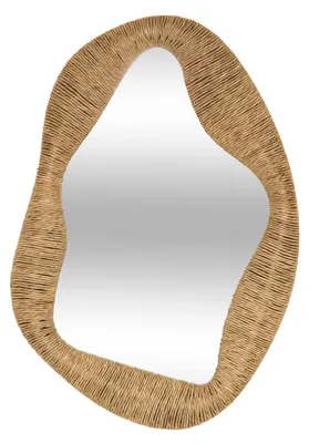 Produktbild von Sanoa-spiegel, oval, 4,5 x 96,5 cm, beige - Atmosphera créateur d'intérieur