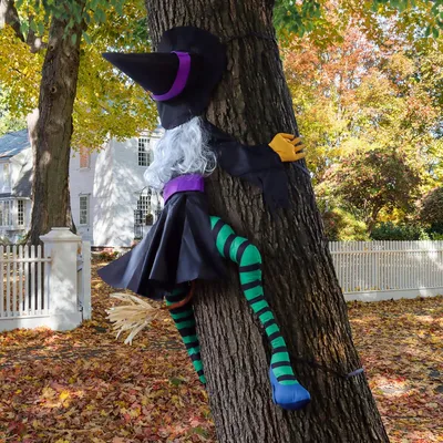 Obrázok produktu pre Halloween dekorácia 160 cm, závesná čarodejnica, pre záhradu