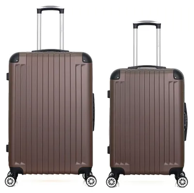 Image de WAVE PARIS - Lot de 2 - Valise grand format et valise weekend TAGE