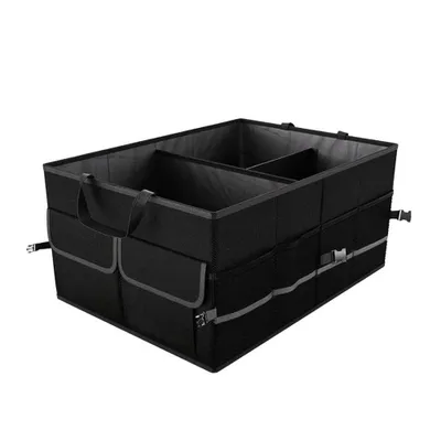 Imagen del producto de Organizador plegable para el maletero – resistente, impermeable, con separadores, 50 x 35 x 30 cm