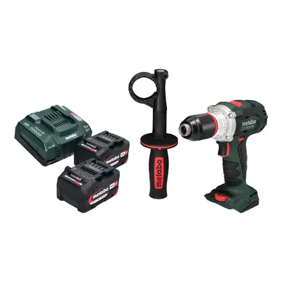 Obrázek produktu pro Metabo BS 18 LTX BL I Akumulátorový vrtací šroubovák 18 V 130 Nm bez kartáčů + 2x akumulátor 4,0 Ah + nabíječka