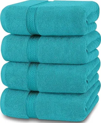 Produktbild von Famanu Waschlappen aus Baumwolle - Hotelqualität, superweich und sehr saugfähig, 4er Set