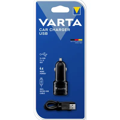 Image de Chargeur de voiture portable Varta