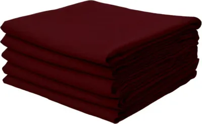 Produktbild von Stoffservietten Bordeaux 50x50 cm – zeitlose Tischservietten, Set 10 Stück, elegant & wiederverwendbar