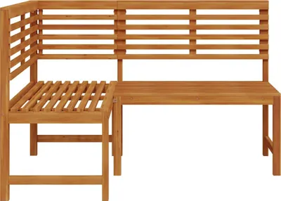 Obrázok produktu pre vidaXL Záhradná rohová lavica 140 cm z masívneho dreva Akácia