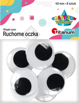 Obrázok produktu pre Pohyblivé očká XL 40 mm 8 ks Titanum