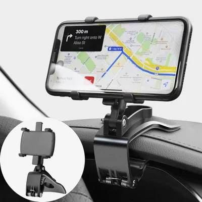 Produktbild von Universelle Auto Handyhalterung 360° Drehbar für 4–7 Zoll Smartphones