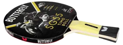 Immagine prodotto di Butterfly - Racchetta da ping pong "Timo Boll SG55" PP7720 (taglia unica) (nero/rosso)