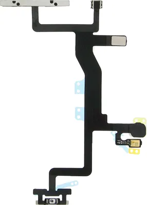 Produktbild von Avizar, Flexkabel für Power-Button, Lautstärke, Mikrofon und Vibration für Apple iPhone 6S, Schwarz