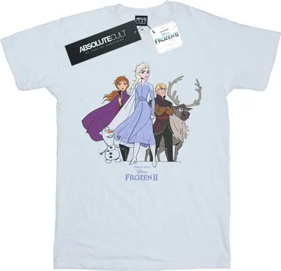 Produktbild von Disney - "Frozen 2" T-Shirt für Damen BI24416 (3XL) (Weiß)