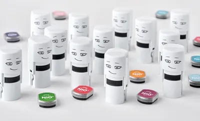 Zdjęcie produktu dla Colop 164861, Podkładka do stempli, Czerwony, 2 szt., REACH