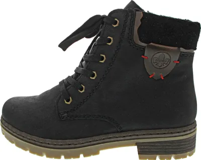 Produktbild von Rieker Schnürstiefelette Schwarz