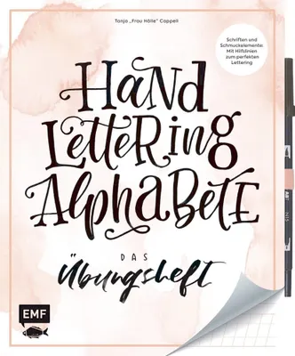 Produktbild von ISBN Handlettering Alphabete ? Das Übungsheft mit original Tombow ABT Dual Brush Pen, Handwerk & Hobbies, Deutsch, Taschenbuch, 64 Seiten