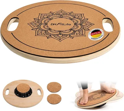 Obrázok produktu pre Kurk Balance Board s rukoväťami na cvičenie