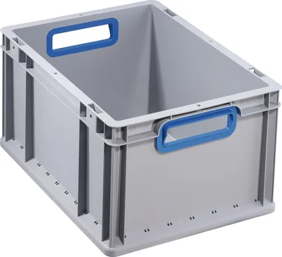Produktbild von allit Aufbewahrungsbox ProfiPlus EuroBox 422 grau/blau