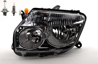 Johns Set Fari Alogeni Completi Per Dacia Duster 04/10-12/13 – Sostituzione Destro E Sinistro Con Luci H7/H1