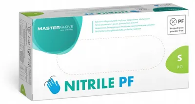 Produktbild von Sorimex Master Glove Nitrilhandschuhe Blau Größe S 100 Stk.