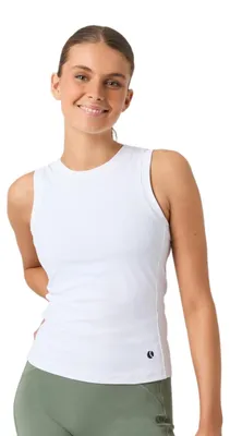 Image de Débardeur côtelé Björn Borg, couleur blanc éclatant