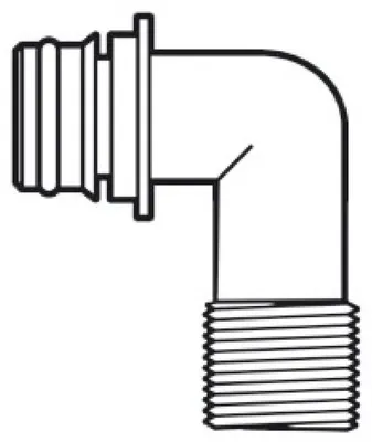 Immagine prodotto di Europump 90° attacco rapido filettato 1/2" , 1 pezzo