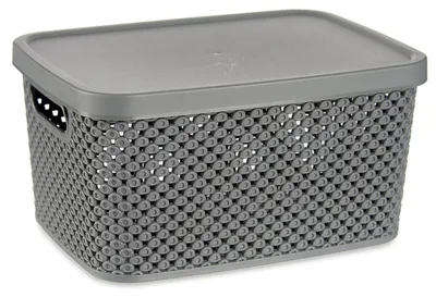 Produktbild von Kunststoffkorb mit Deckel, Organizer, 3,5 l