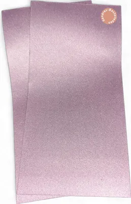 Produktbild von Sandras-Bastelladen - Metallic - Kerzen Verzierwachsplatten 2er Set - 200 x 100 x 0,5mm Violett