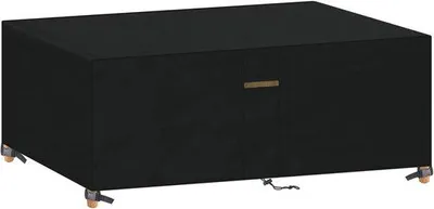Image de Housses imperméables pour meubles de jardin - Résistantes aux UV et aux déchirures - Une pièce - Noir - Tissu Oxford 420D - 90 x 90 x 90 cm