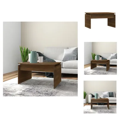 Produktbild von vidaXL Couchtisch Braun Eichen-Optik 68x50x38 cm Holzwerkstoff -  Couchtische