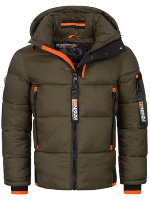 Produktbild von Herren Winter Jacke warm gefüttert Parka Steppjacke Outdoor PUFFER