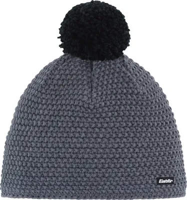 Produktbild von Eisbär Jamie Pompon MÜ Bommelmütze für Damen, Farbe:Dunkelgrau