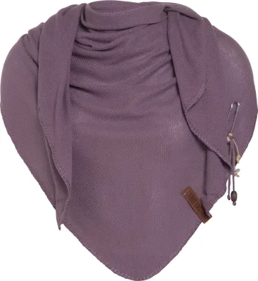 Produktbild von Knit Factory Lola Dreieckstuch - Lila - 190x85 cm