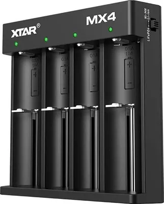 Image de XTAR Battery charger universal Li-ion/NiMH - 4 slots