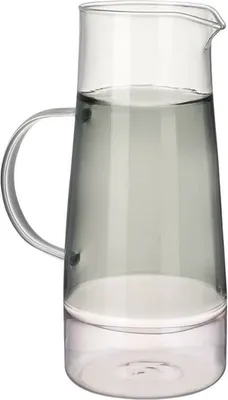 Produktbild von High Pour Karaffe Reese – rosa/grau – 1500 ml – 24 cm