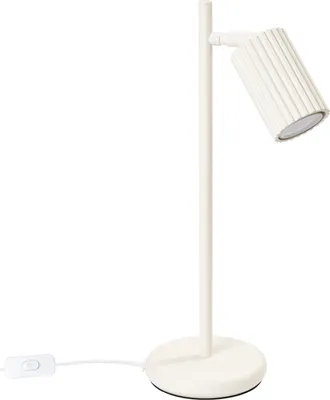 Produktbild von Tischlampe KARBON beige 1xGU10 10W Aluminium 43x19.5x14.5cm Sollux Lighting