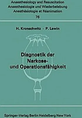 Image de Diagnostik der Narkose- und Operationsfähigkeit
